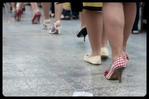 i piedini da Pin Up pronti a sfilare