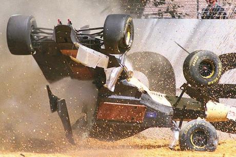 1996 Australian Grand Prix Martin Brundles Crash