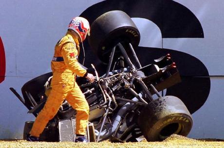 1996 Australian Grand Prix Martin Brundles Crash