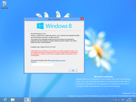 Licenze - Windows 8.1 Free