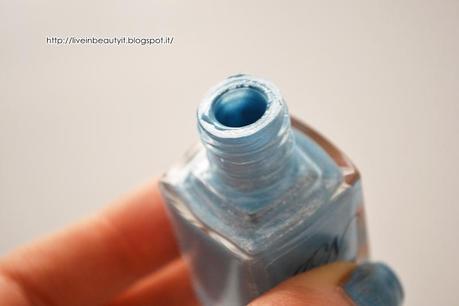 JN Beauty, Smalto Metallic Baby Blue - Review and swatches