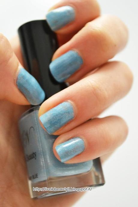 JN Beauty, Smalto Metallic Baby Blue - Review and swatches JN Beauty, Smalto Metallic Baby Blue - Review and swatches