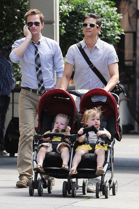 Neil Patrick Harris con i gemelli