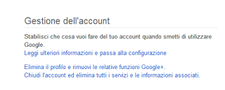 Il testamento digitale di Google