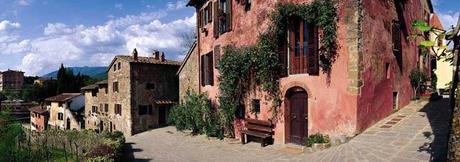 Il Borro. Un angolo surreale, in Toscana.
