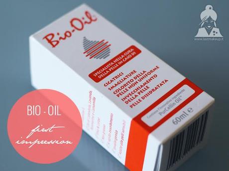 BIO OIL: Prime impressioni