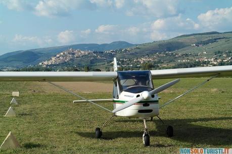 Trevi, Umbria - volo con ultraleggero