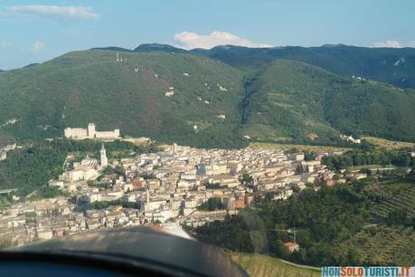 Trevi, Umbria - volo con ultraleggero