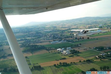 Trevi, Umbria - volo con ultraleggero