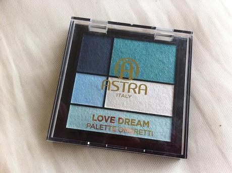 Astra love dream palette: n 03 Aqua review e swatch