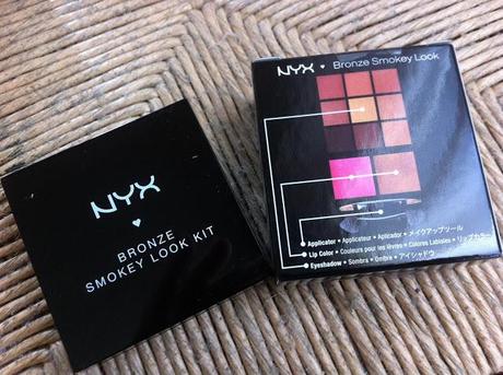 NYX bronze smokey look kit