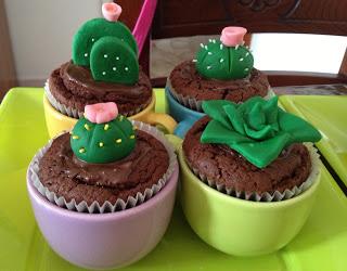 Cupcake piante grasse per ricominciare