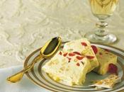 Semifreddo torrone ciliegine candite.