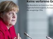 L'intervista Angela Merkel sulla disoccupazione giovanile