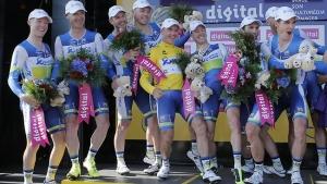 Cronosquadre all’Orica Greenedge, Gerrans in giallo