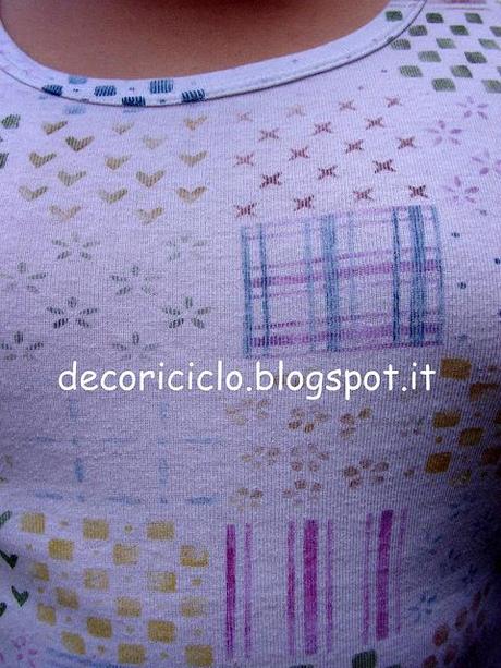 canotta patchwork dipinta a mano - part. 1