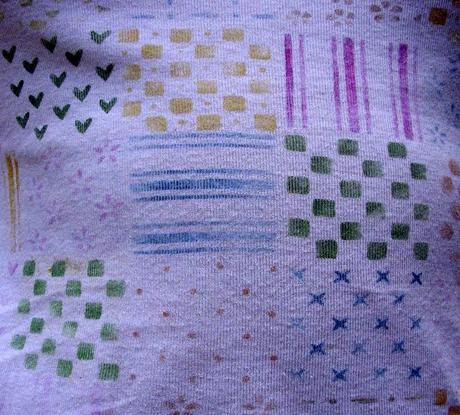 canotta patchwork dipinta a mano - part. 2