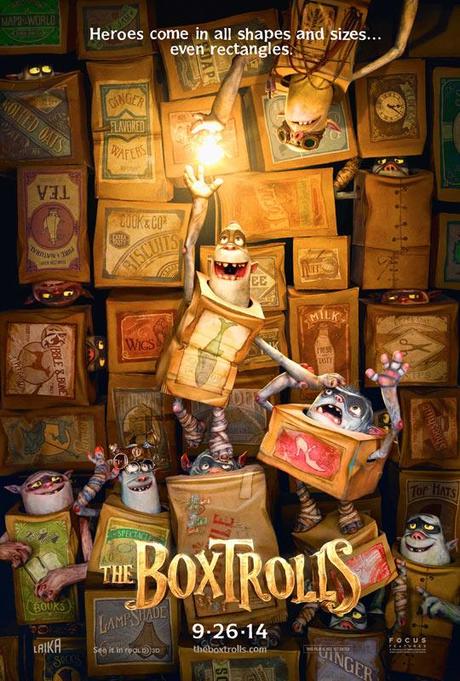 Primo poster e teaser di The Boxtrolls