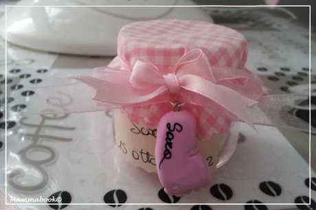 Bomboniere con i vasetti degli omogeneizzati …di Sara! – Sara’s birth favours with recycled baby food jars