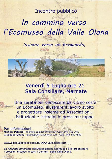 Prosegue il cammino dell' Ecomuseo