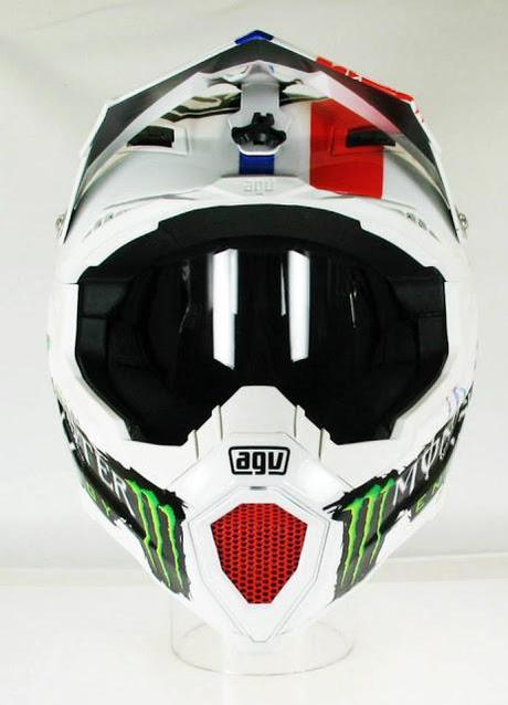 Agv AX-8 Evo G.Paulin GP Francia 2013 by OP DESIGN MX painted by OCD