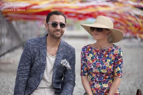 smilingischic, fashion blog, streestyle, couple, man and woman', loving in Pitti84