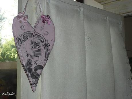 shabbychic e il cuore di legno