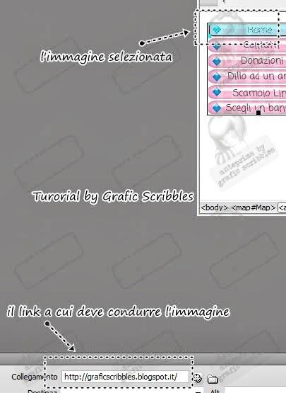 Tutorial Dreamwaver: Creare una mappa immagine