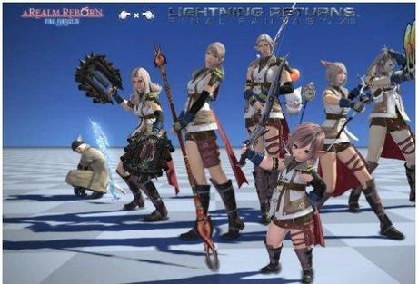 Final Fantasy XIV - Presenti i costumi di Lightning e Snow