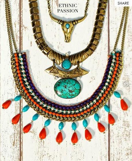 I look dell'estate 2013 di Mango: bianco e etnico-chic