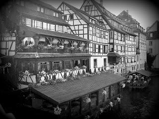 Strasburgo, in bianco e nero.
