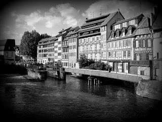 Strasburgo, in bianco e nero.