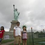 New York, la Statua della Libertà riapre per un giorno 05