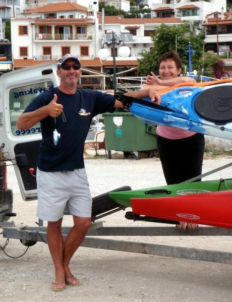 Kayaking Skopelos!