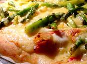 PIZZA PATATE, ASPARAGI, CIPOLLOTTI formaggio COMTÉ