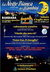 Notte Bianca dei bambini a Barbara (An)