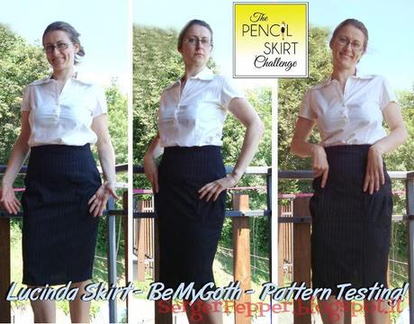 Pattern Testing/Pencil Skirt Challenge: Lucinda Skirt - BeMyGoth