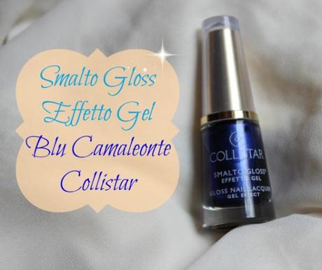 Smalto COllistar blu camaleonte