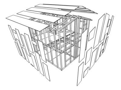 Utilizzo del legno X-LAM per costruzioni “alte”