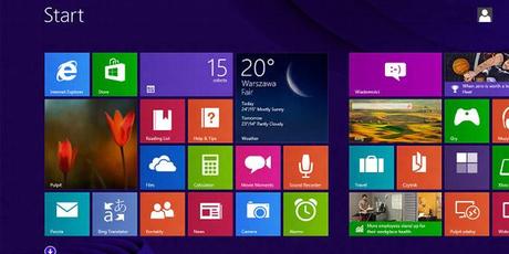 Windows 8.1 Start Screen