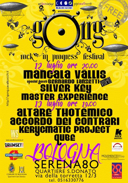 Chi va con lo Zoppo... non perde la prima serata del Gong - Rock In Progress Festival: venerdì 12 luglio, Bologna