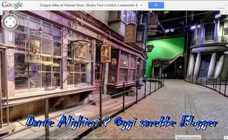 Diagon Alley, la strada di Harry potter su Google Maps Street view