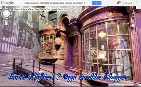 Diagon Alley, la strada di Harry potter su Google Maps Street view