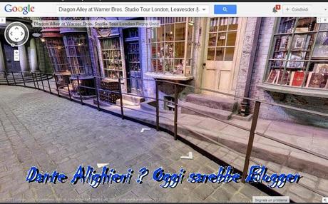 Diagon Alley, la strada di Harry potter su Google Maps Street view