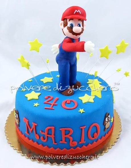 Torta Super Mario Bros fra le stelle