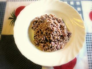 ORZOTTO SALSICCIA E RADICCHIO