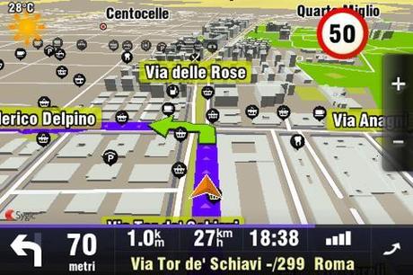 sygic mappa italia