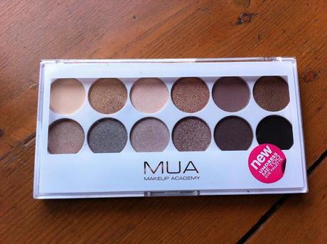 MUA Undress me too palette: review