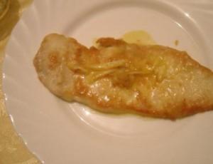 Scaloppine al limone*