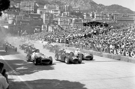 1955 Monaco partenza